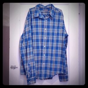 Men's LL Bean Signature Linen Shirt XL Reg